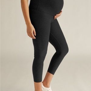 Spacedye Love The Bump Capri Maternity Legging